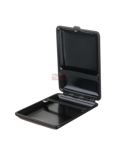 Портсигар Stoll на 14 сигарет, экокожа, Коричневый