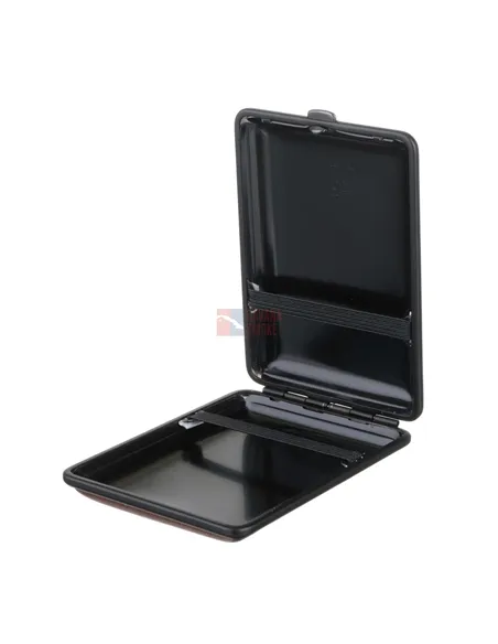 Портсигар Stoll на 14 сигарет, экокожа, Коричневый