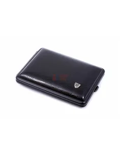 Портсигар Stoll на 14 сигарет, экокожа, Черный