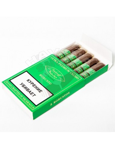 Портсигар Stoll на 18 сигарет, натуральная кожа, Черный нубук