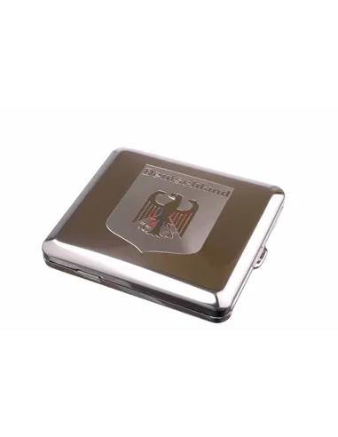 Портсигар Stoll на 18 сигарет, нержавеющая сталь C43-3