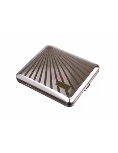 Портсигар Stoll на 18 сигарет, нержавеющая сталь C44-2