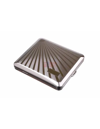 Портсигар Stoll на 18 сигарет, нержавеющая сталь C44-2