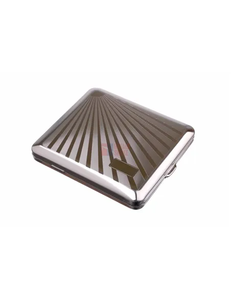 Портсигар Stoll на 18 сигарет, нержавеющая сталь C44-2