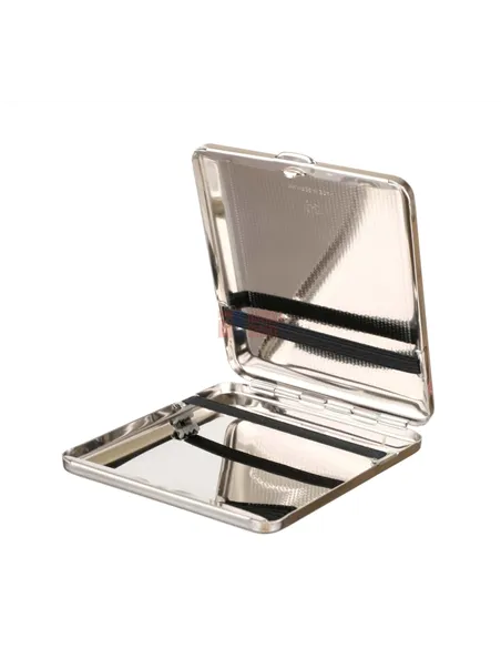 Портсигар Stoll на 18 сигарет, нержавеющая сталь C44-2