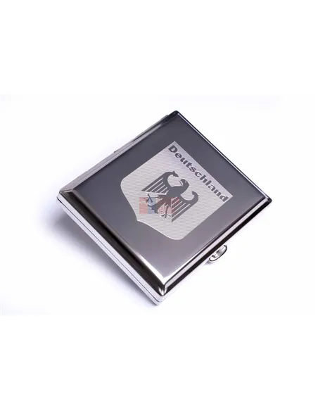 Портсигар Stoll на 18 сигарет, нержавеющая сталь C43-1