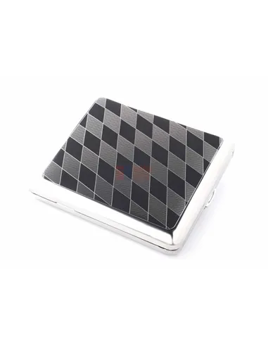 Портсигар Stoll на 18 сигарет, нержавеющая сталь C44-3