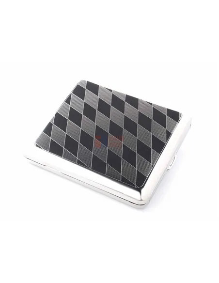 Портсигар Stoll на 18 сигарет, нержавеющая сталь C44-3