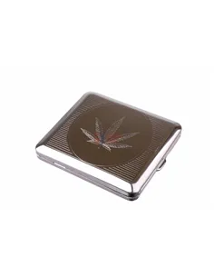 Портсигар Stoll на 18 сигарет, нержавеющая сталь C44-4