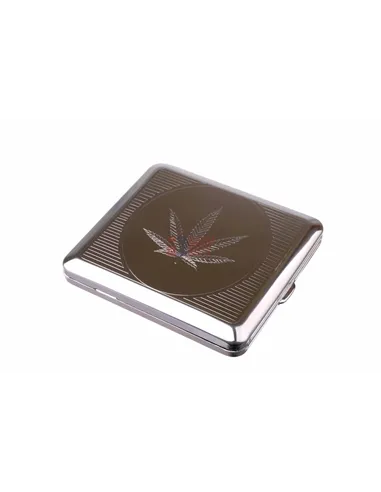 Портсигар Stoll на 18 сигарет, нержавеющая сталь C44-4