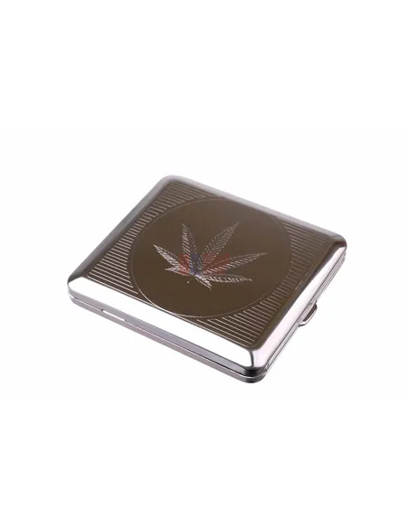 Портсигар Stoll на 18 сигарет, нержавеющая сталь C44-4