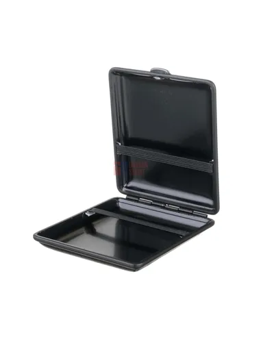 Портсигар Stoll на 18 сигарет, экокожа, Черный олень