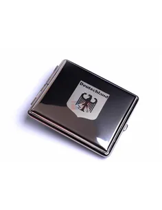 Портсигар Stoll на 24 сигареты, нержавеющая сталь