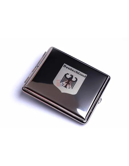 Портсигар Stoll на 24 сигареты, нержавеющая сталь