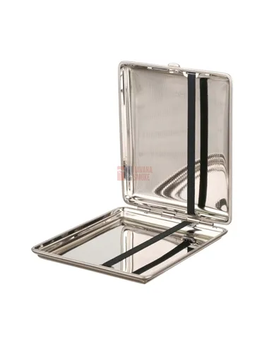 Портсигар Stoll на 24 сигареты, нержавеющая сталь