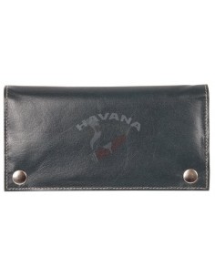 Сумка P&A для 1 трубки и табака, экокожа, черная