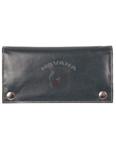 Сумка P&A для 1 трубки и табака, экокожа, черная