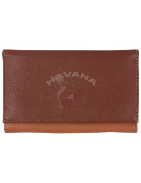 Сумка P&A для 2 трубок и табака, натуральная буйволиная кожа, подарочная упаковка