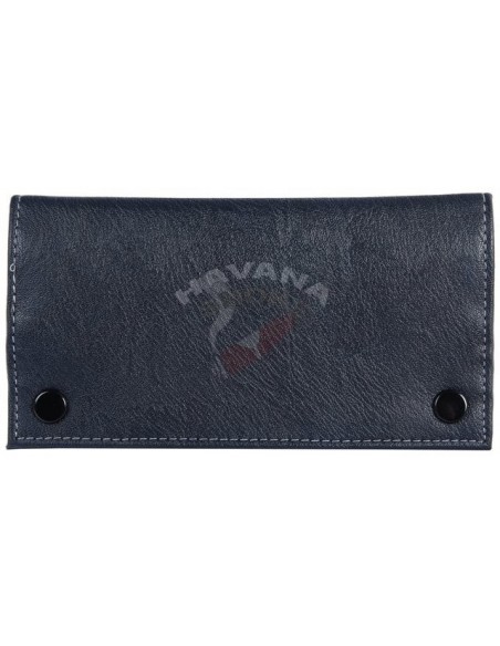 Сумка P&A для 2 трубок и табака, экокожа, коричневая