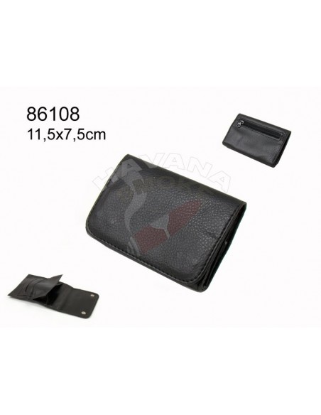 Сумка P&A для 4 трубок и табака, натуральная буйволиная кожа, подарочная упаковка