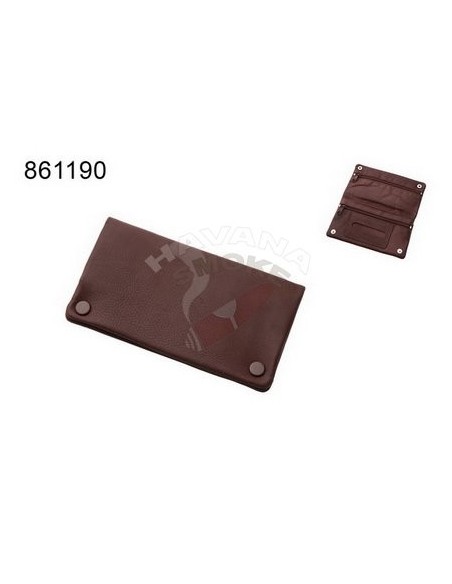 Сумка P&A для трубки и табака, натуральная буйволиная кожа