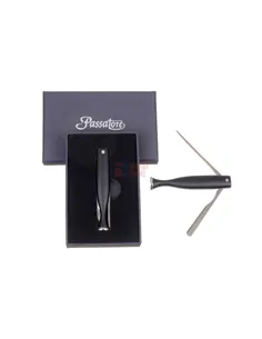 Тампер трубочный Passatore в подарочной упаковке, черный металлик (Германия)