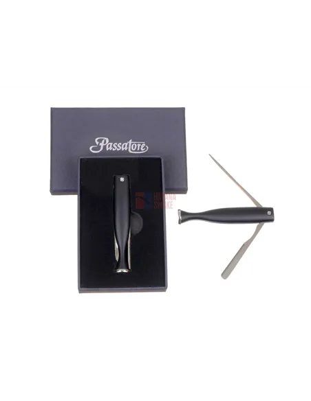 Тампер трубочный Passatore в подарочной упаковке, черный металлик (Германия)