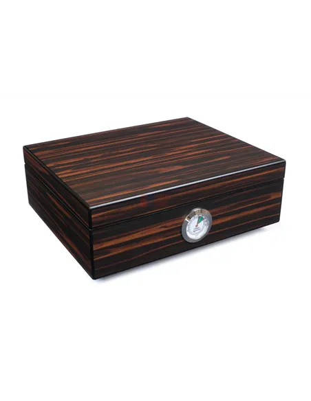 Хьюмидор Lubinski на 40 сигар с подарочным набором, Эбеновое дерево