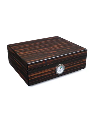 Хьюмидор Lubinski на 40 сигар с подарочным набором, Эбеновое дерево (уценка)