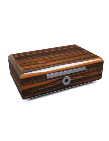 Хьюмидор Lubinski на 60 сигар с электронным замком, Эбеновое дерево