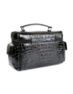 Хьюмидор-саквояж Gentili El Inseparable на 20 сигар SV15-Croco-Black