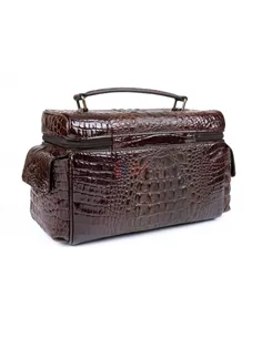 Хьюмидор-саквояж Gentili El Inseparable на 20 сигар SV15-Croco-Brown