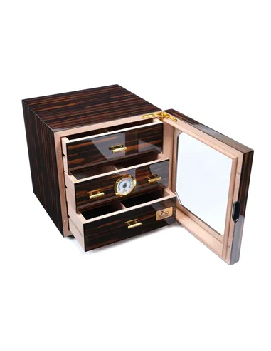 Хьюмидор-шкаф Lubinski на 100 сигар, Эбеновое дерево