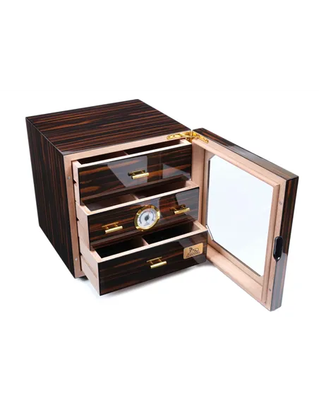 Хьюмидор-шкаф Lubinski на 100 сигар, Эбеновое дерево