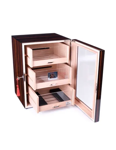 Хьюмидор-шкаф Lubinski на 150 сигар, Эбеновое дерево