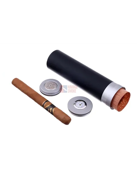 Чехол Tom River на 5 сигар, алюминий и кедр