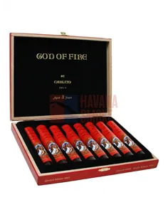God of Fire Double Robusto Tubo Limited Edition