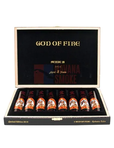 God of Fire Serie B Double Robusto Tubo