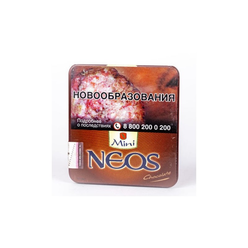 Купить Сигариллы MINI NEOS CHOCOLATE (10x10)