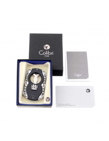 Гильотина Colibri Quasar, черная-хром CU100T73 - купить в интернет-магазине Havana Smoke