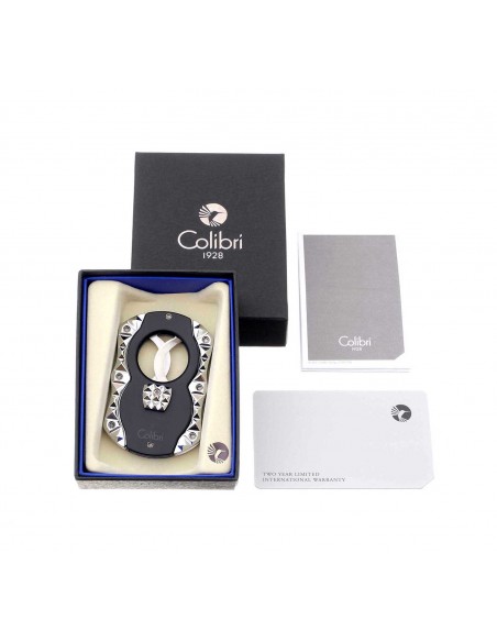 Гильотина Colibri Quasar, черная-хром CU100T73 - купить в интернет-магазине Havana Smoke