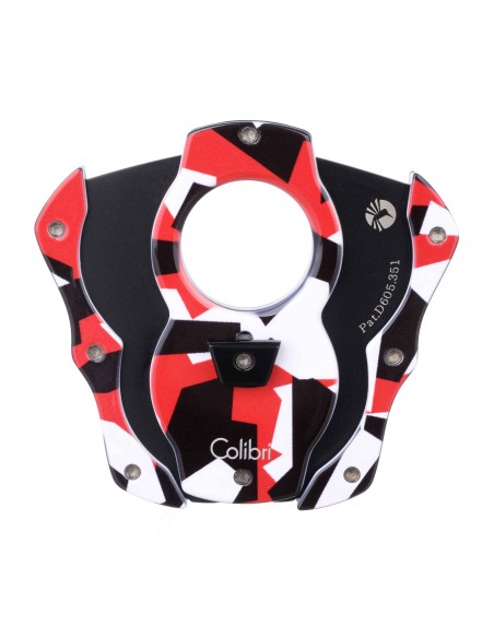 Гильотина Colibri Camo, красная CU100T81 - купить в интернет-магазине Havana Smoke