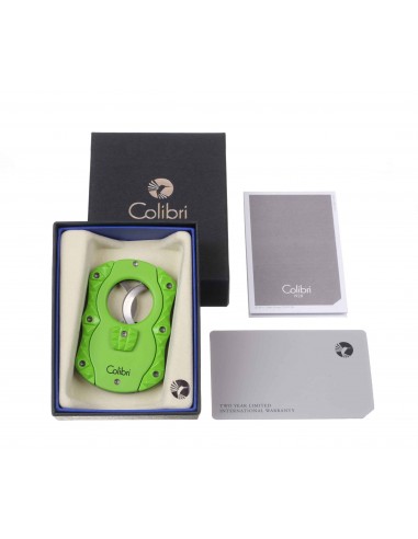 Гильотина Colibri Quasar, зеленая - купить в интернет-магазине Havana Smoke