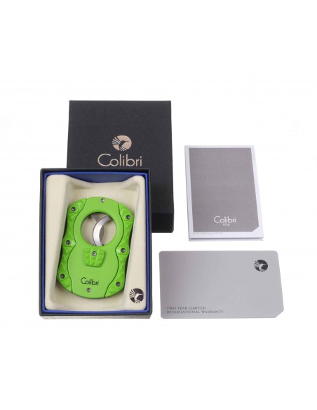 Гильотина Colibri Quasar, зеленая - купить в интернет-магазине Havana Smoke