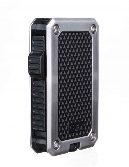 Зажигалка сигарная Colibri Rally, черная-хром LI360T2 - купить в интернет-магазине Havana Smoke