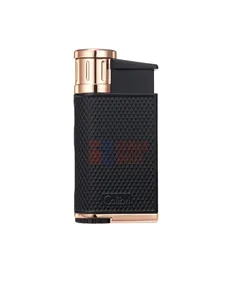 Зажигалка сигарная Colibri Evo, черная-красное золото-LI520C5