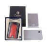 Купить Зажигалка сигарная Colibri Daytona, черно-красная