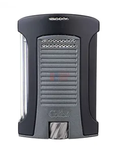 Зажигалка сигарная Colibri Daytona, черно-серая-LI770T11