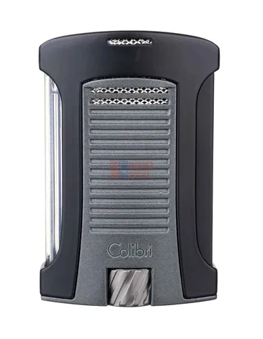 Зажигалка сигарная Colibri Daytona, черно-серая-LI770T11