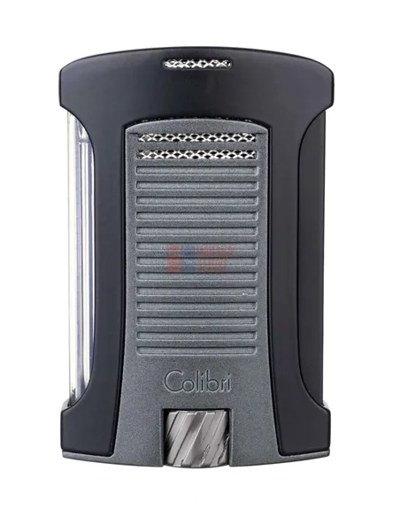 Зажигалка сигарная Colibri Daytona, черно-серая-LI770T11